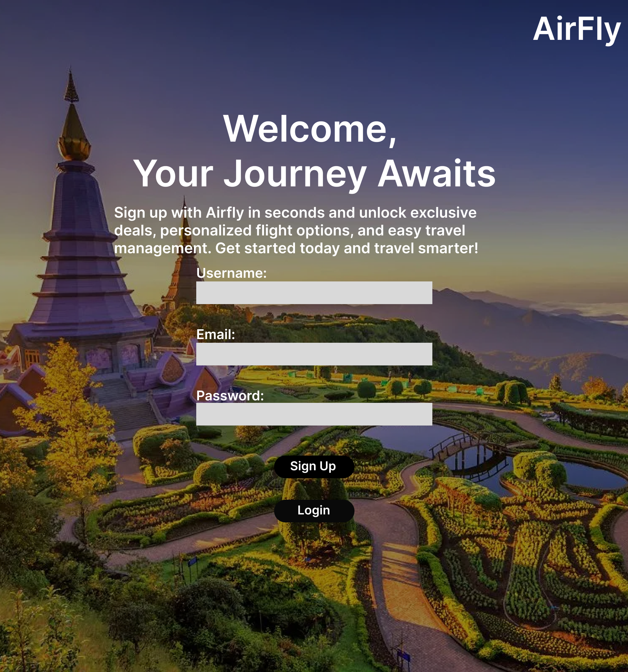 AirFly Project Preview 2